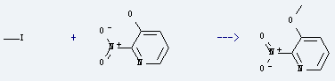 3-Methoxy-2-Nitropyridine is prepared by reaction of 2-nitro-pyridin-3-ol with iodomethane.